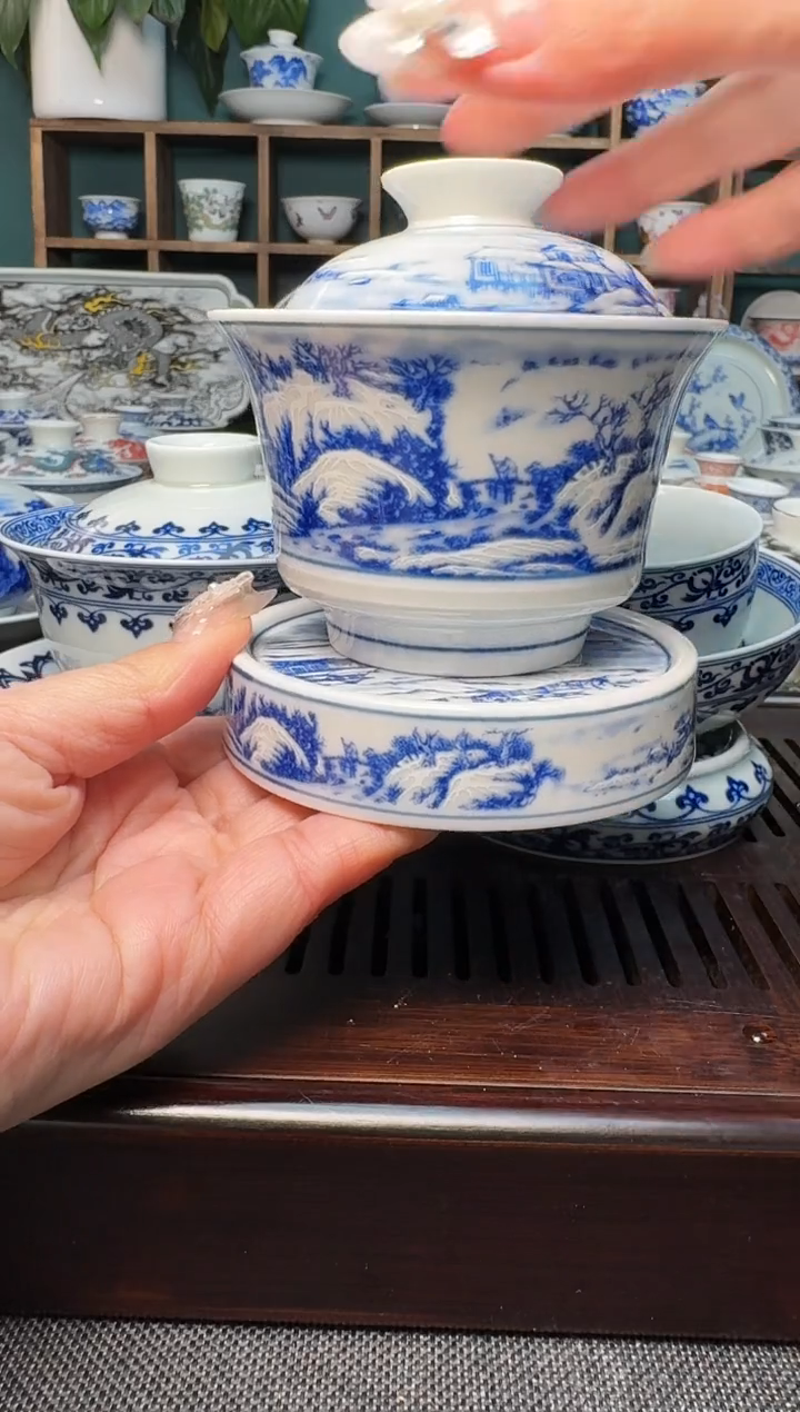 【闪购商品】景德镇龙御陶瓷高温陶瓷茶具