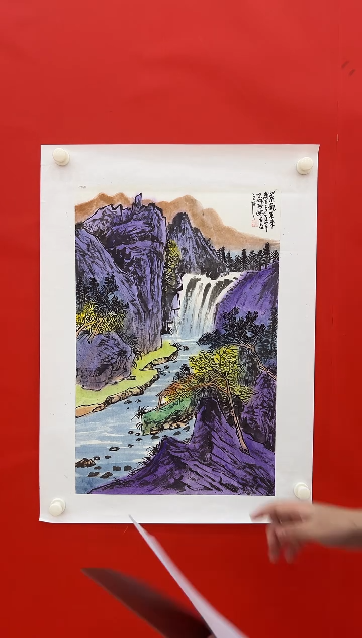 国画苏珊老师展览精品