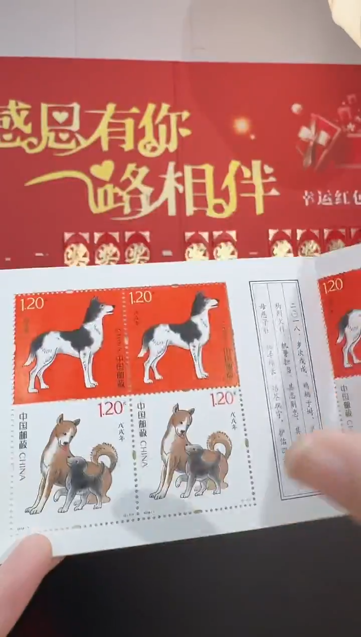 四轮生肖狗小本票
