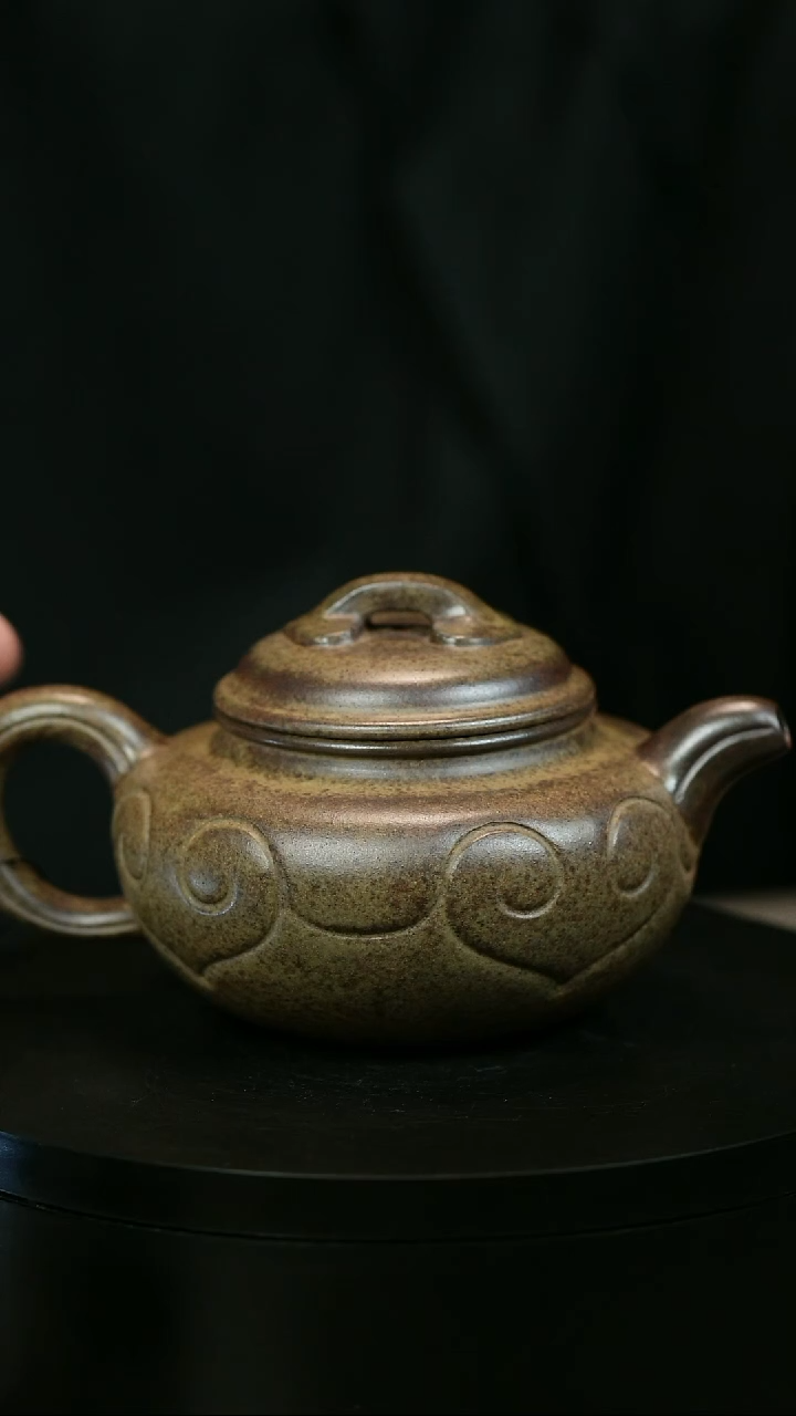 茶壶紫砂时**望H1947李琴段泥如意仿古