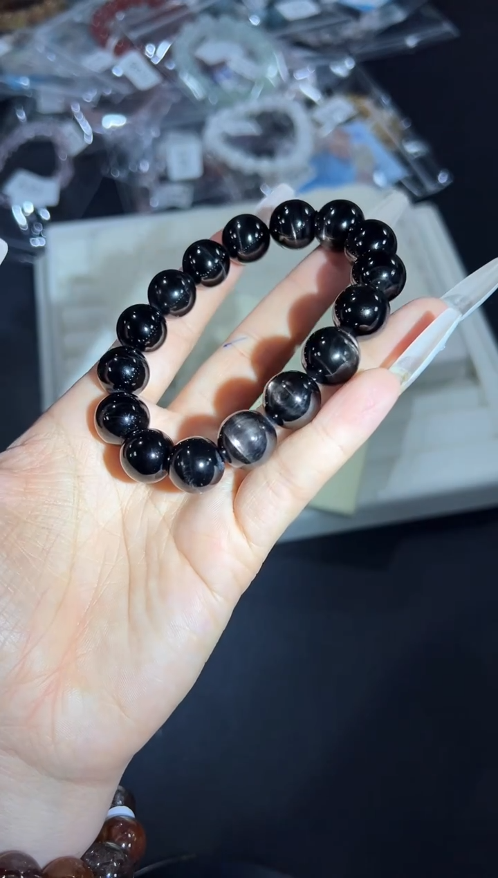 未镶嵌辉石手串44h多样性发其一【1条】默认微瑕