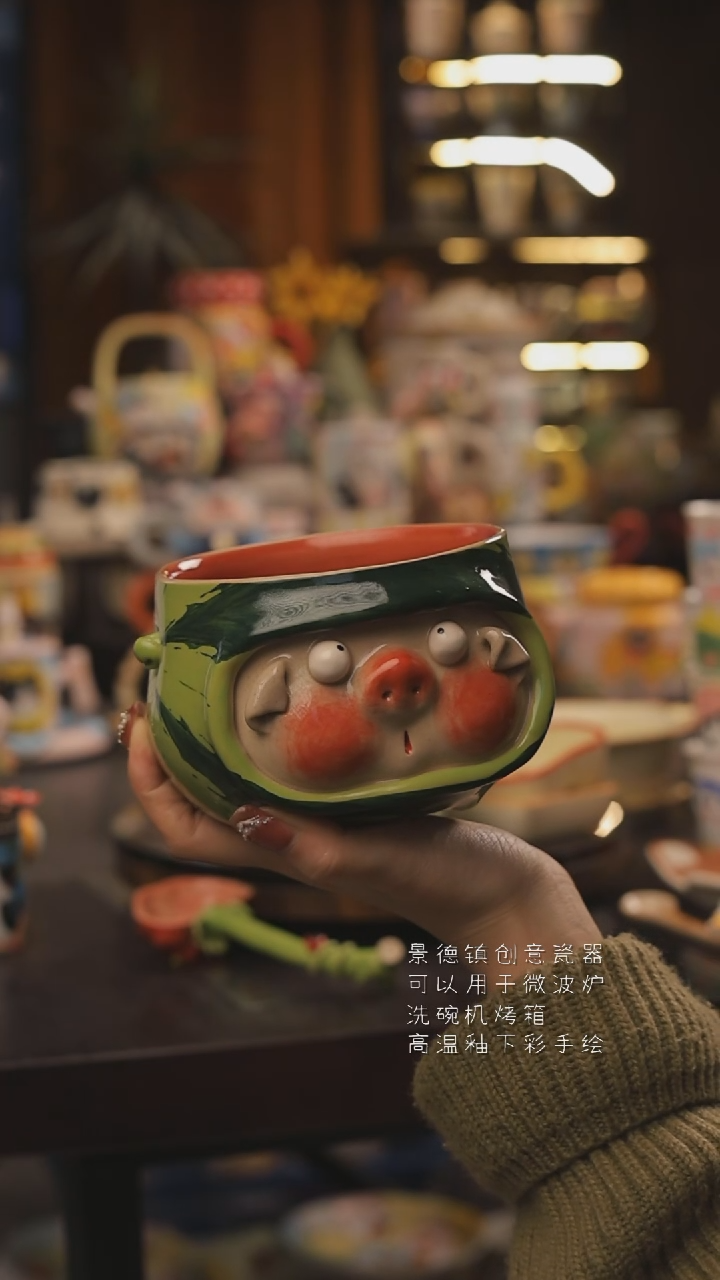 景德镇釉下彩绘设计师款式陶瓷