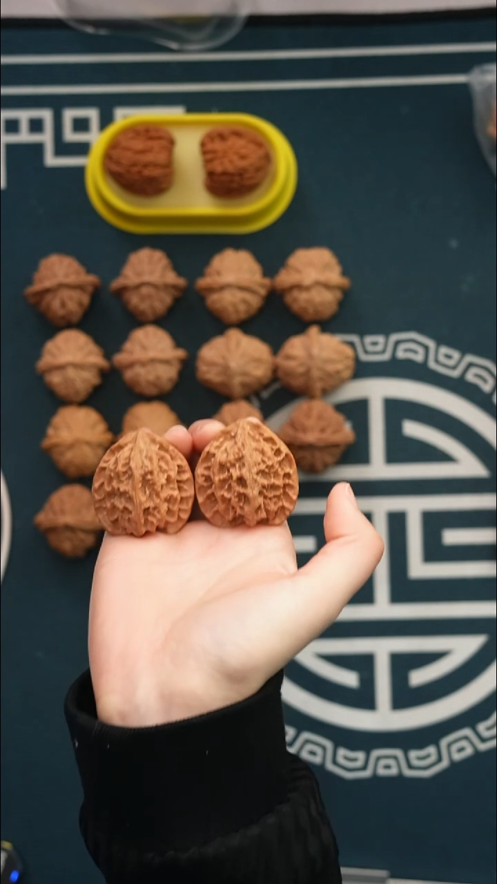 吊坠文玩核桃三角苹果园39全