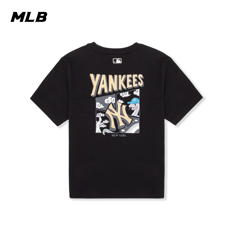 【新年款】MLB短袖T恤男装女装新款运动休闲服透气半袖 3ATSQ0251