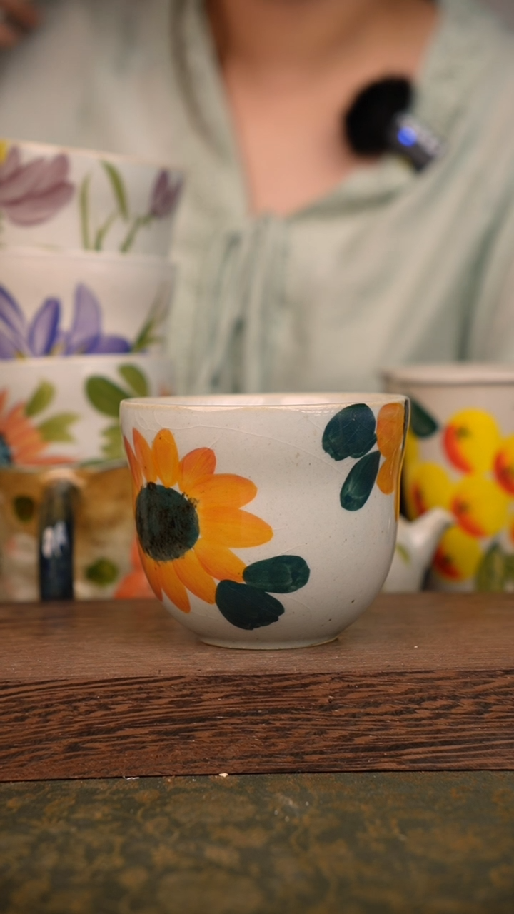 摆件泥垚手作 景德镇手工手绘器物