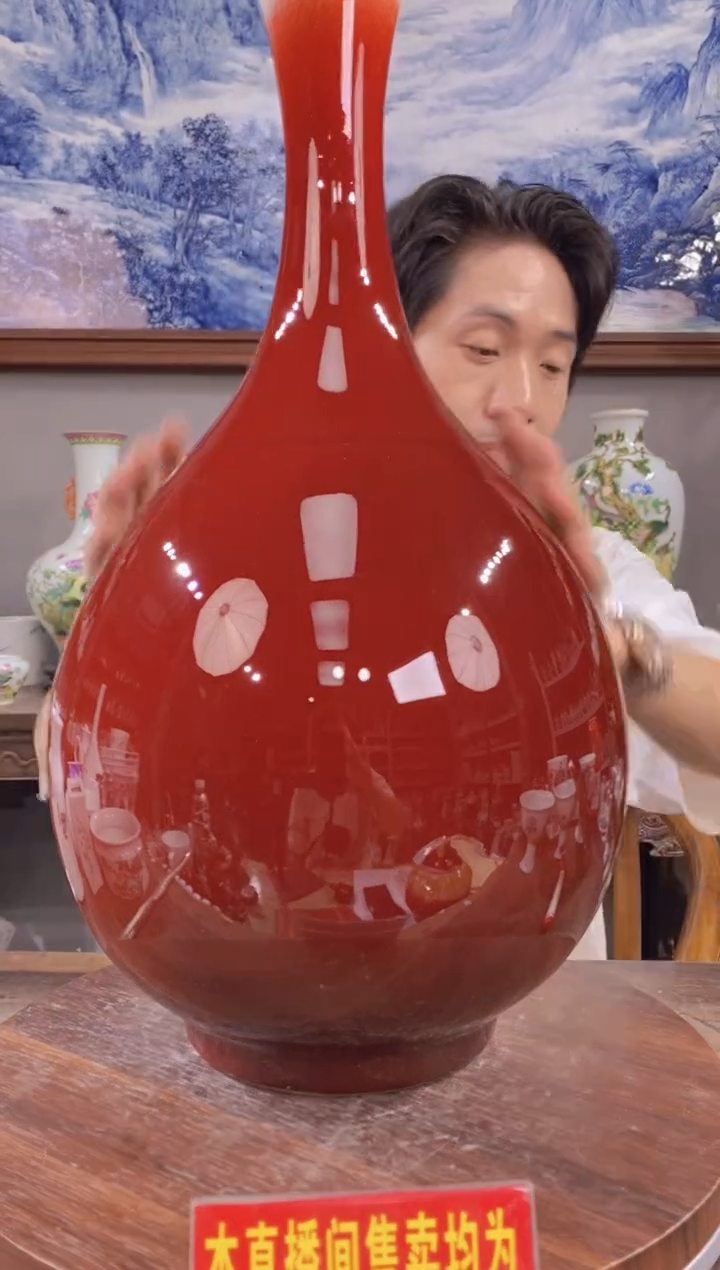 吴义松陶瓷联盟手绘陶瓷编码：7863