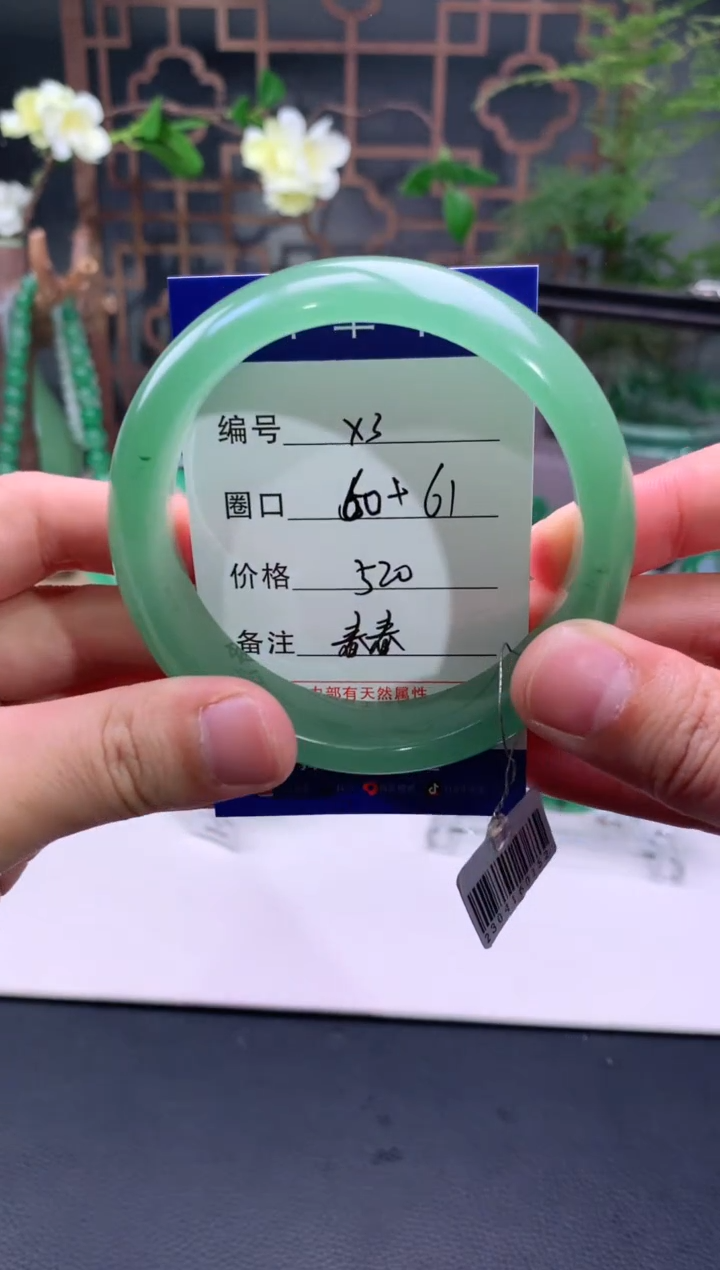 石英质玉未镶嵌手镯【汐月珠宝】-序号3