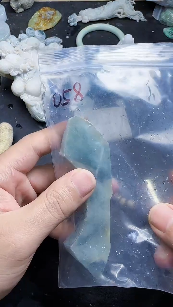 翡翠挂件未镶嵌玖*058