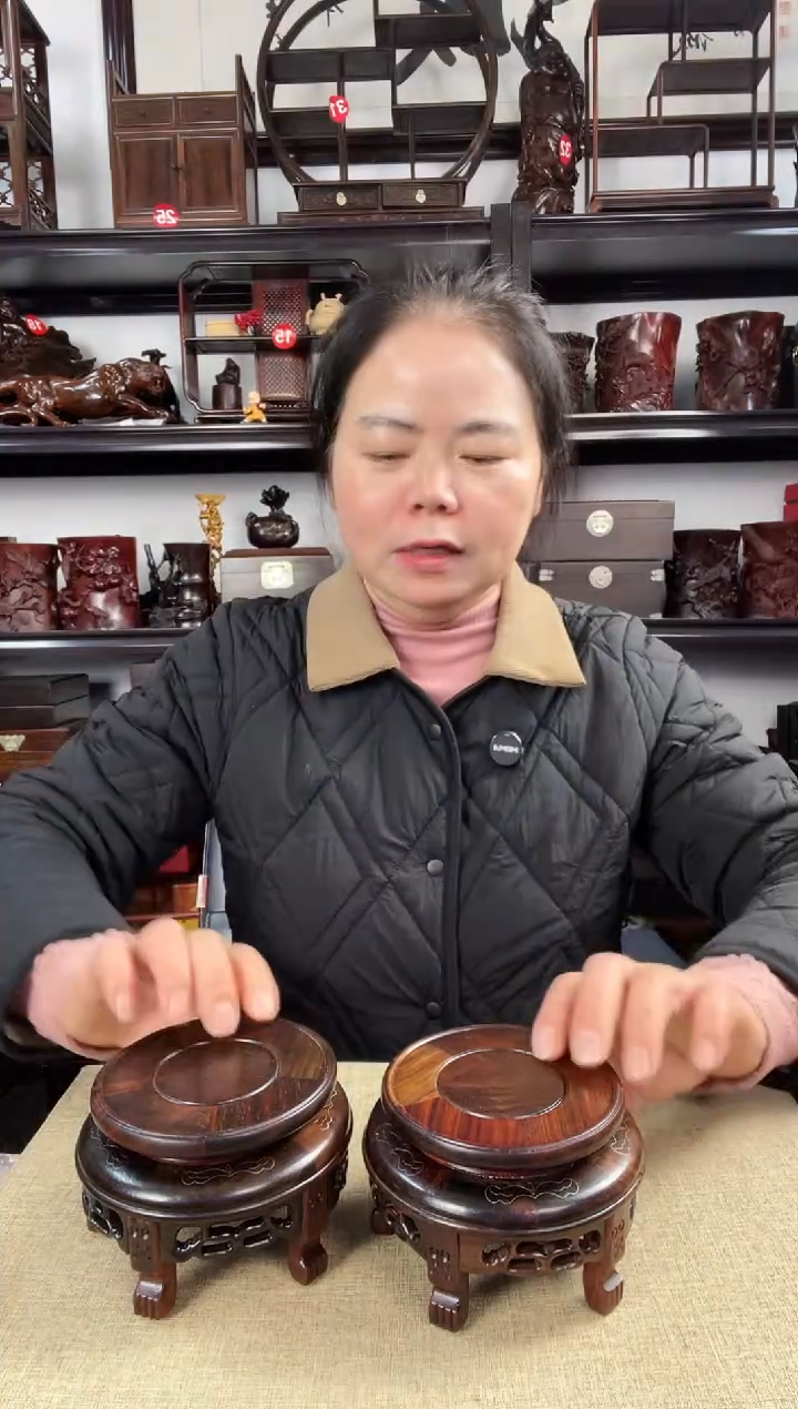 木597瑕疵老李红木工艺品