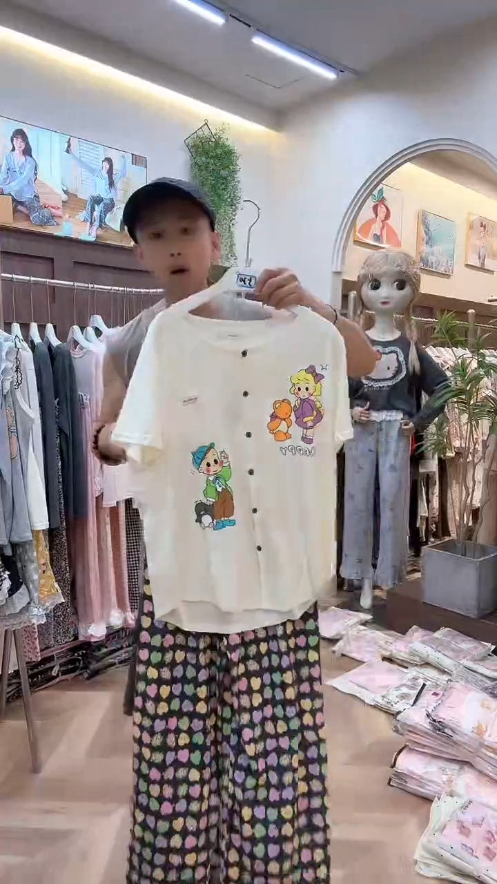 棉小熊半袖短裤XL号120-145斤以下