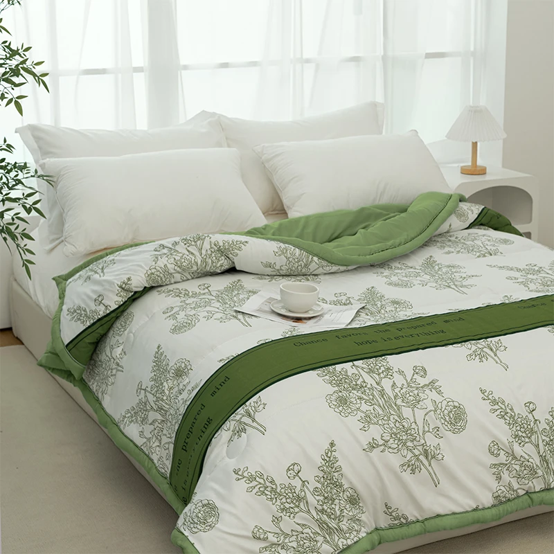 【试睡30天】春风里亲肤夏凉被空调被单人可机洗水洗冰感夏被LZ