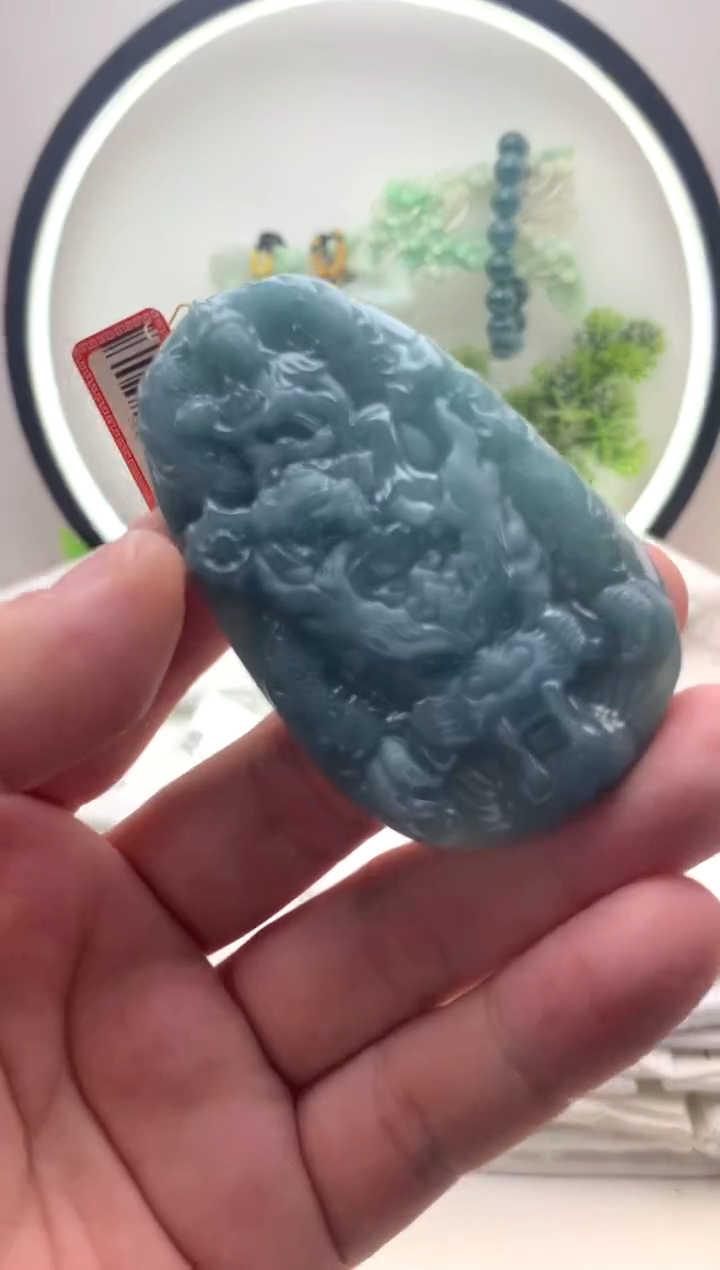 颈饰未镶嵌翡翠文殊