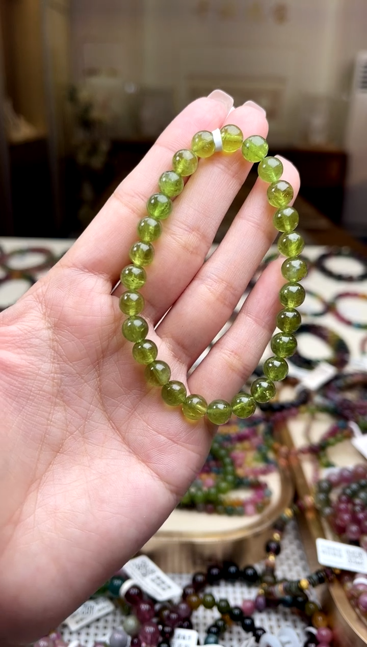 /未镶嵌碧玺7mm+碧玺单圈多样性发货