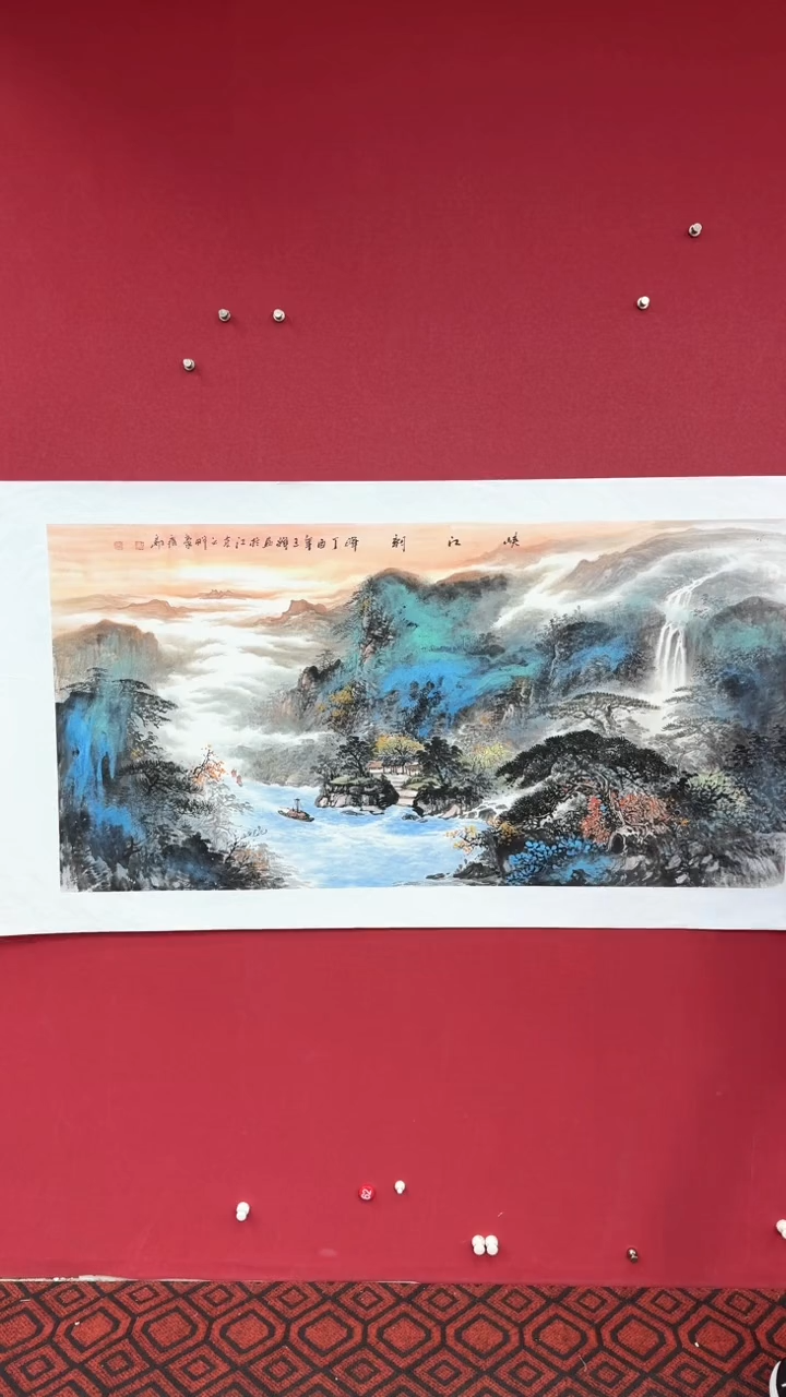 国画国画绘画山水花鸟