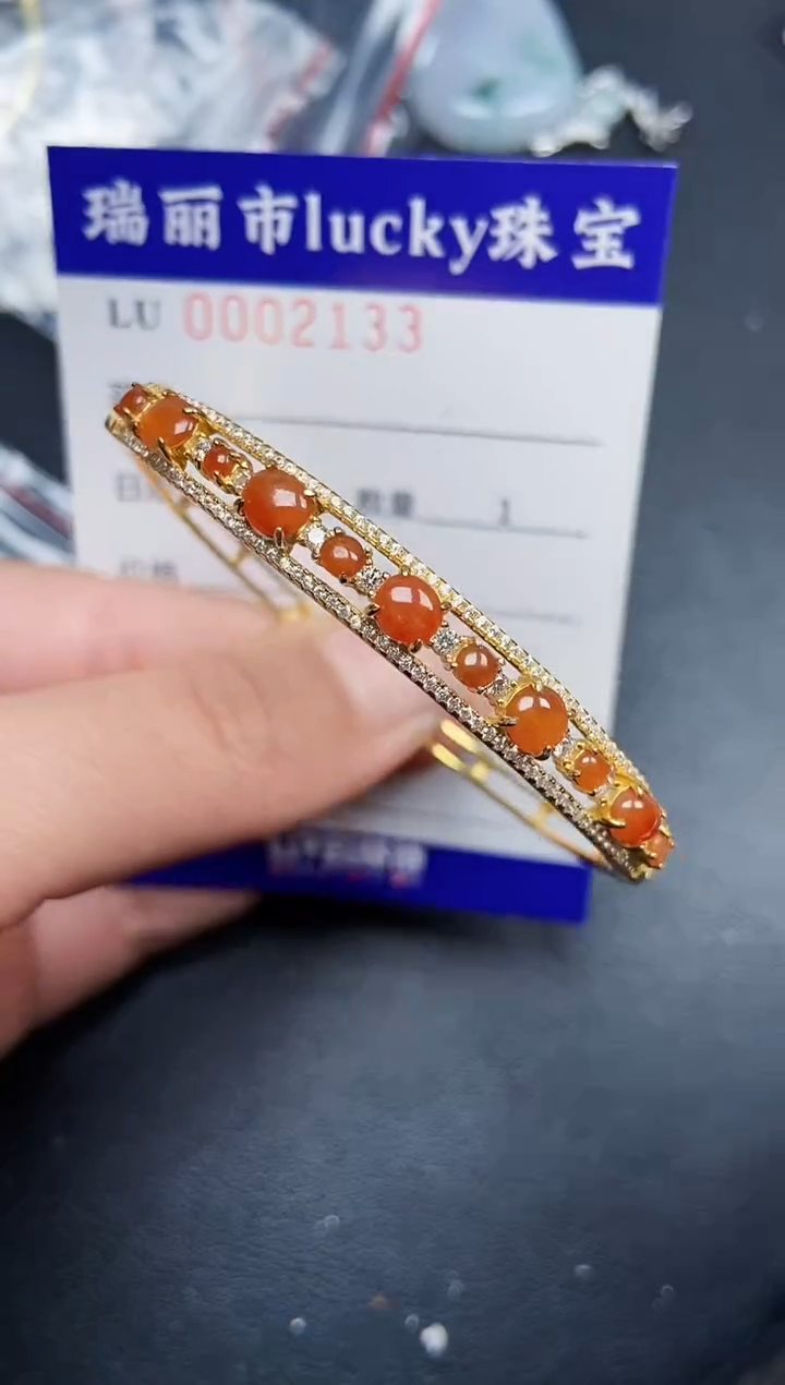 【闪购商品】翡翠颈饰银S925镶嵌2133