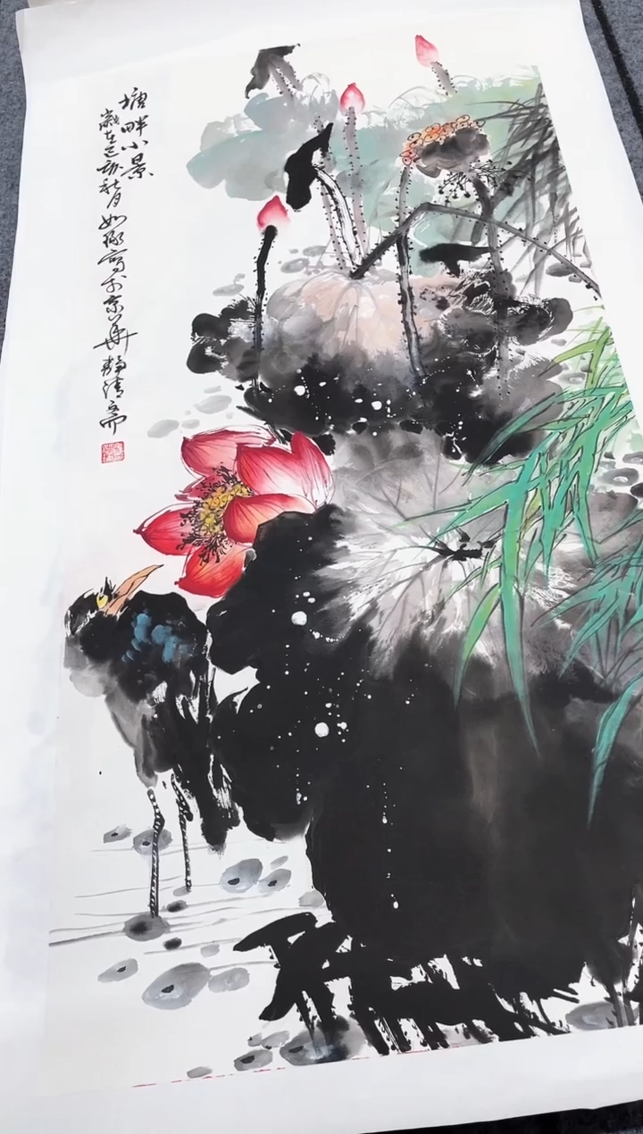 精品国画花鸟作品