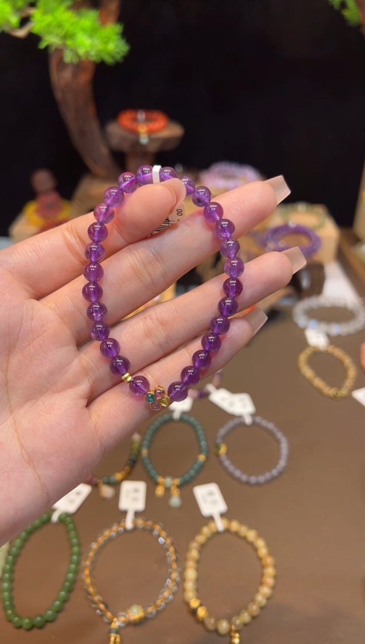 【闪购商品】水晶手链未镶嵌手饰@@