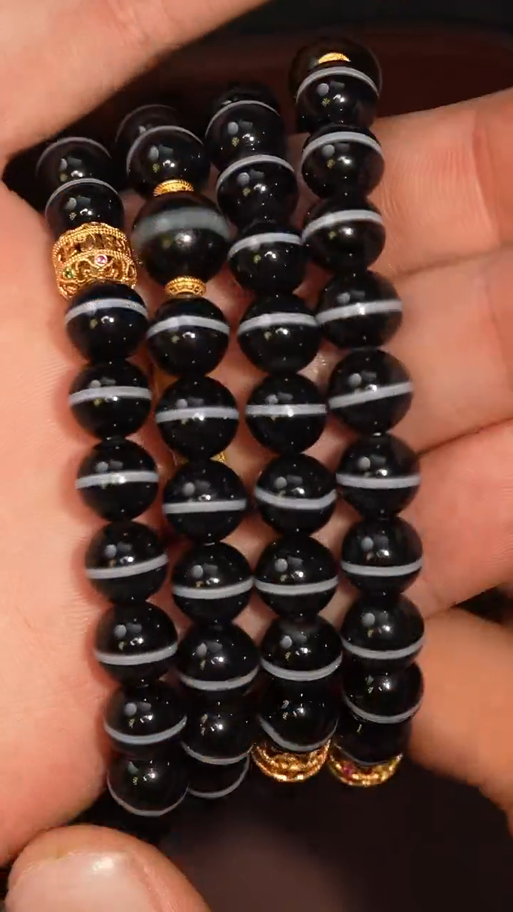 玛瑙/玉髓套链未镶嵌多样性发其一，DIY一