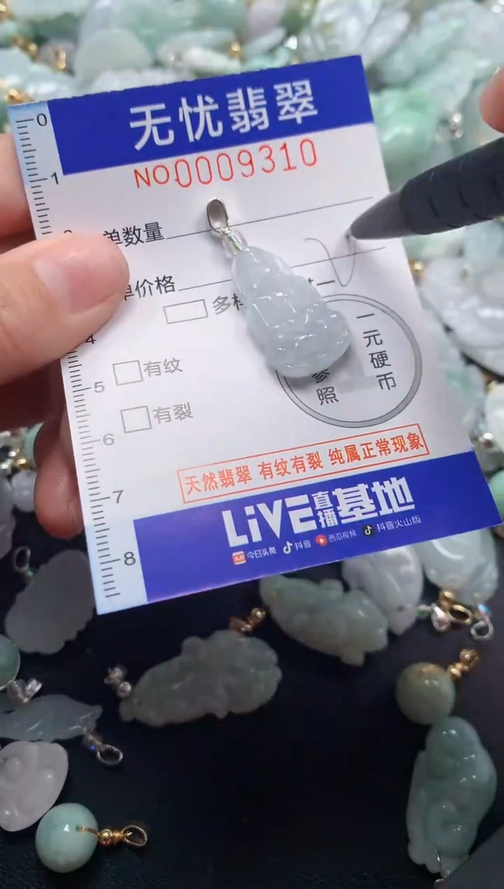 颈饰未镶嵌翡翠9310