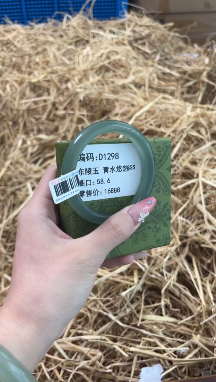 未镶嵌手镯石英质玉D1298