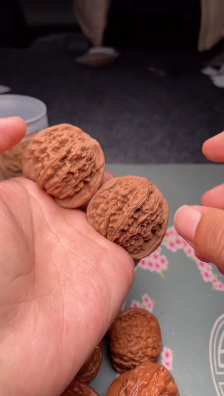 把件文玩核桃a383  楼子43尺