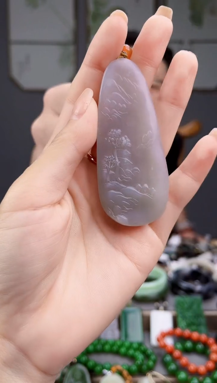 颈饰未镶嵌和田玉多样性发货拍一单发一个