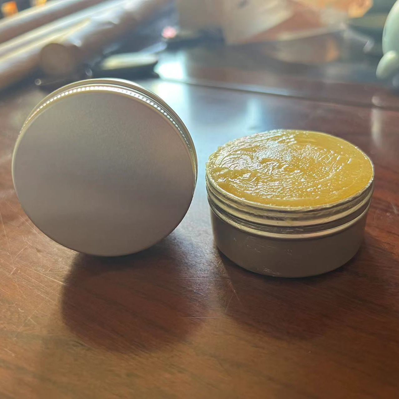 健身棍把玩棍手工熬制天然蜂蜡保养油