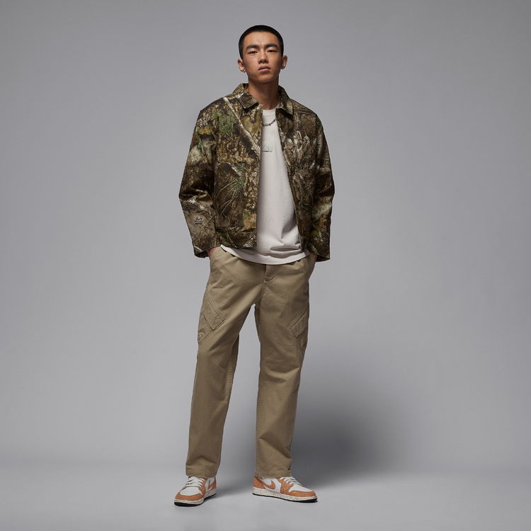 Nike/耐克官方正品 Air Jordan 男子迷彩运动夹克外套HV0650-222