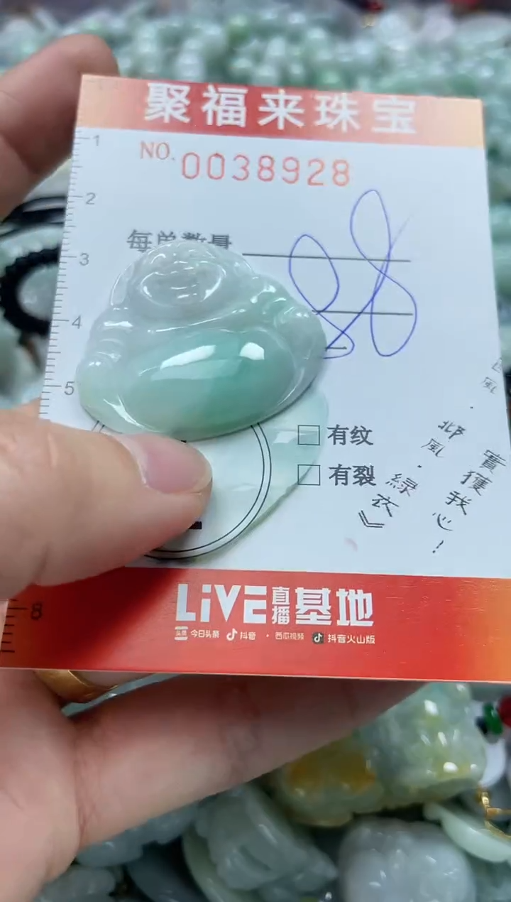 【闪购商品】翡翠颈饰未镶嵌闪购0038928