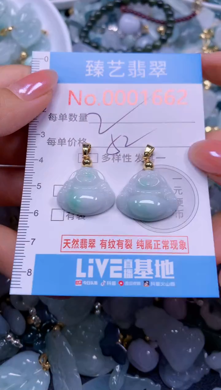 颈饰未镶嵌翡翠1662