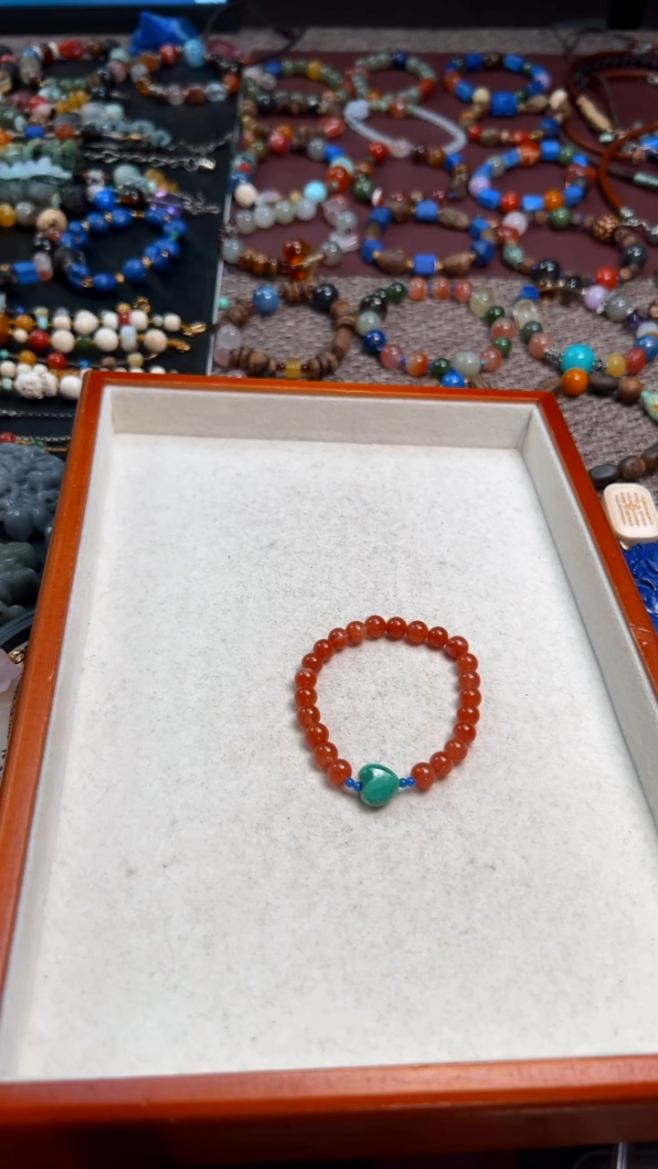 未镶嵌手链玛瑙/玉髓手串