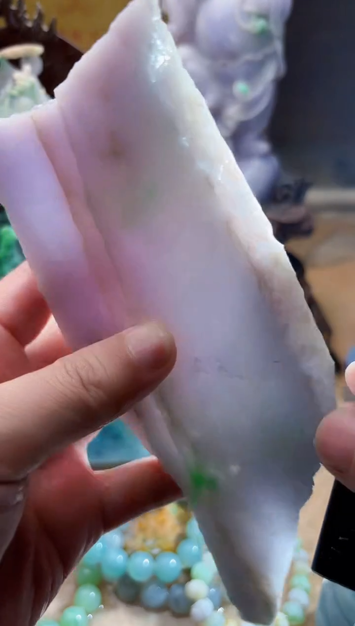 未镶嵌挂件翡翠A货张麦8744