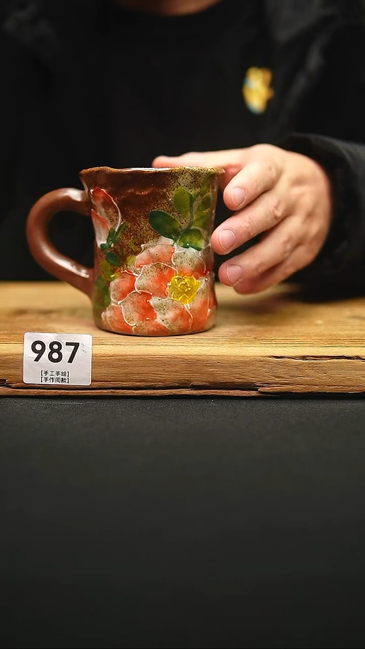 @@陶园瓷舍@@纯手工手绘@高温釉下彩