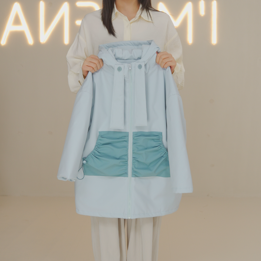 I'm Vena<钴蓝>2025女童冬款夹棉加厚外套51A7686
