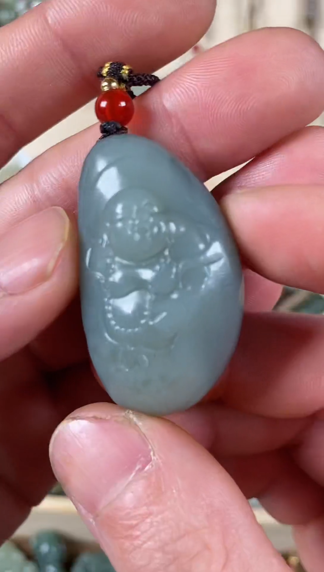 颈饰未镶嵌和田玉1