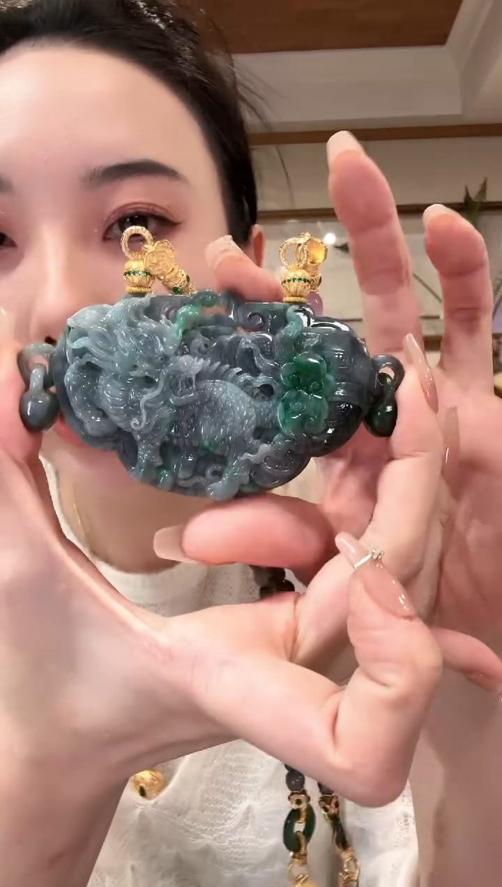 【闪购商品】翡翠颈饰未镶嵌国风