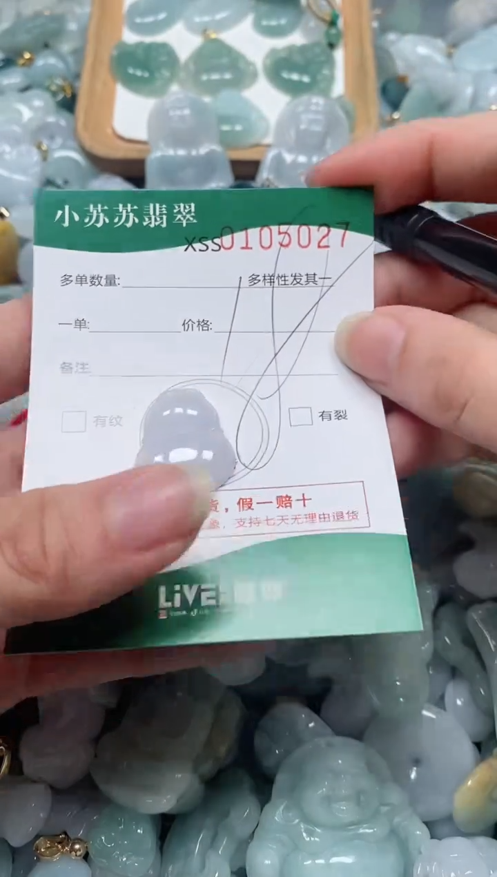 【闪购商品】翡翠颈饰未镶嵌闪购商品0105027
