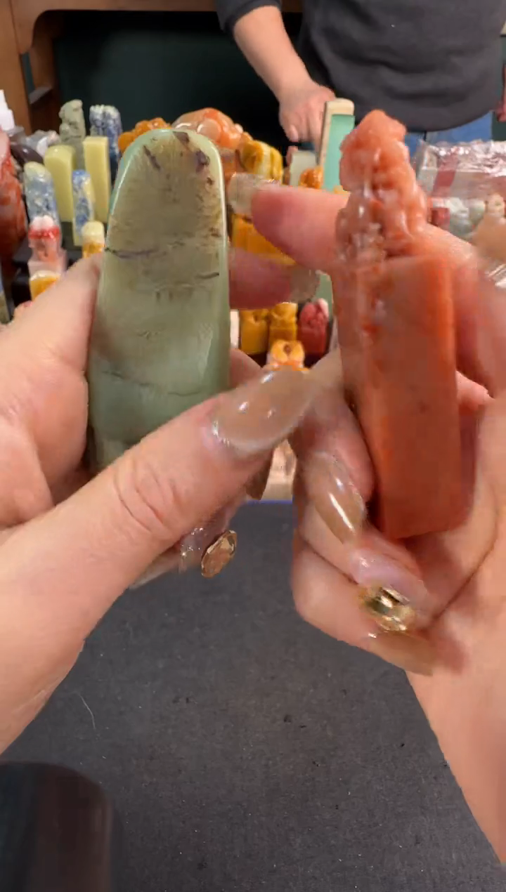 【闪购商品】青田石印石编号编号0608