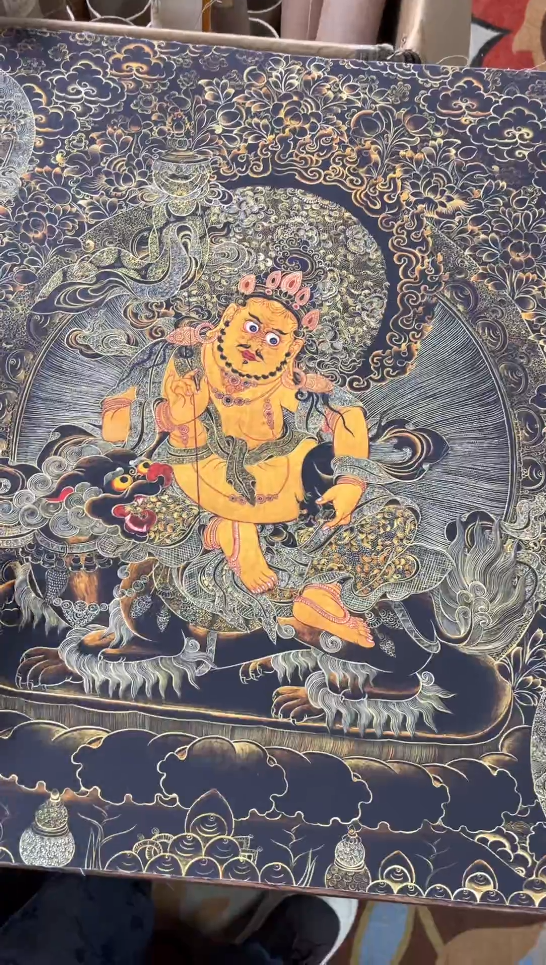 卷轴画晓晓的唐卡tk16