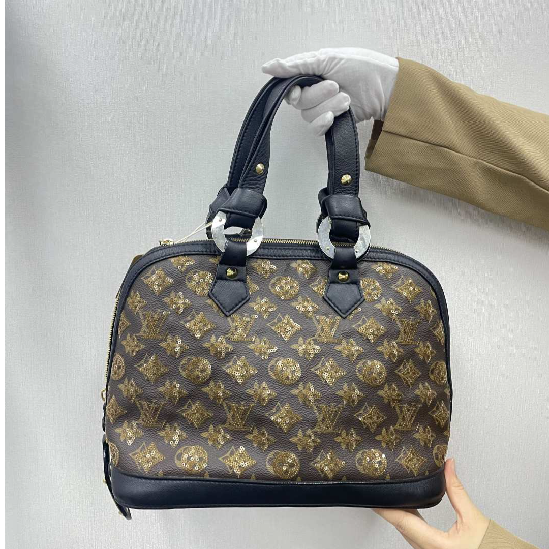 95新 LouisVuitton/路易威登 中号贝壳手提包/云海优选/H18018