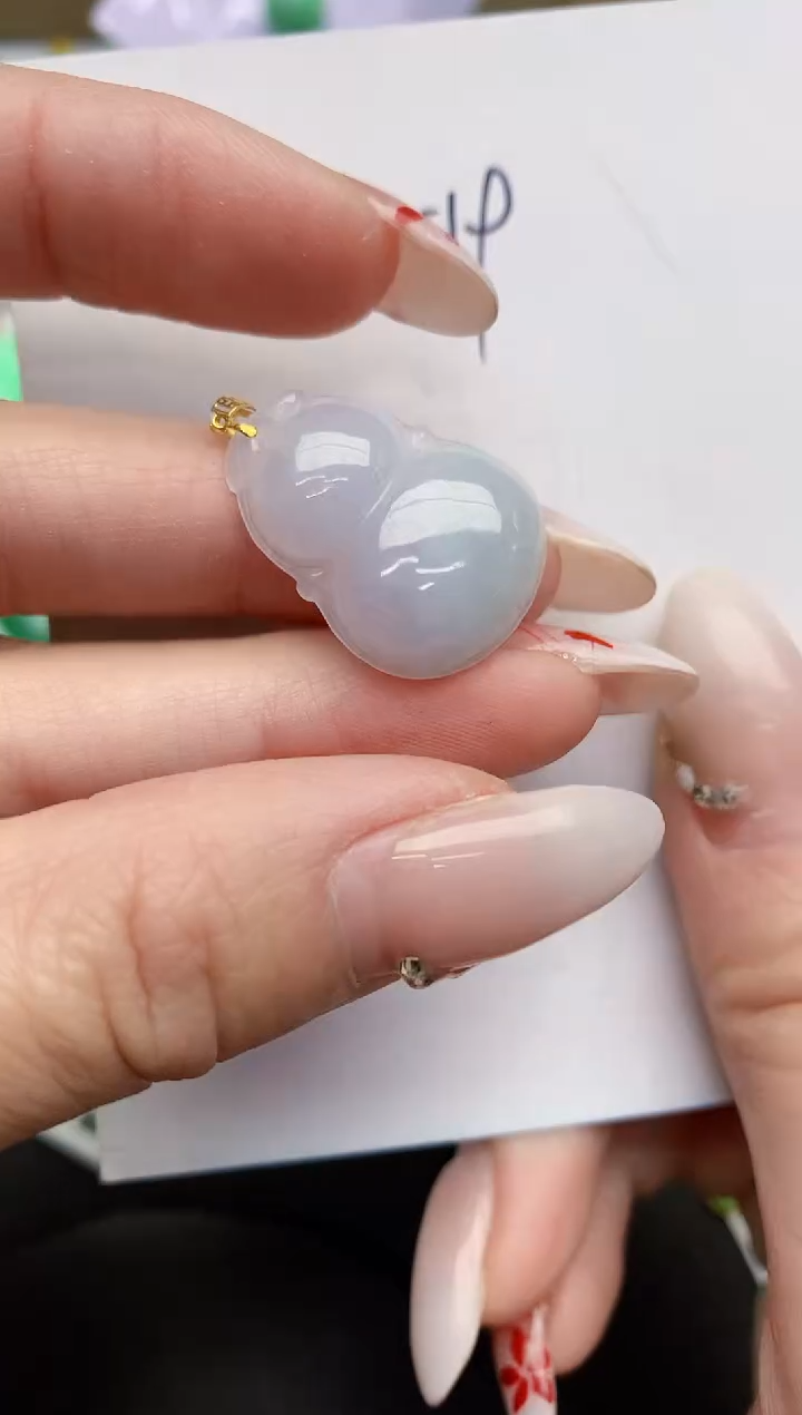 【闪购商品】翡翠颈饰18K金镶嵌0000000000