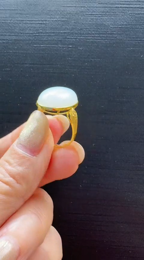 【闪购商品】和田玉戒指未镶嵌和田玉