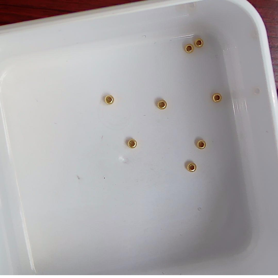 黄金足金小金 豆 1