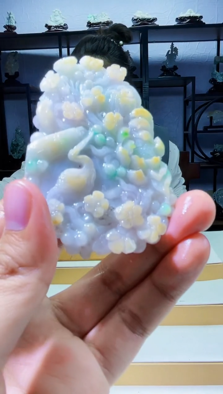 【闪购商品】定制翡翠未镶嵌毛货02040085