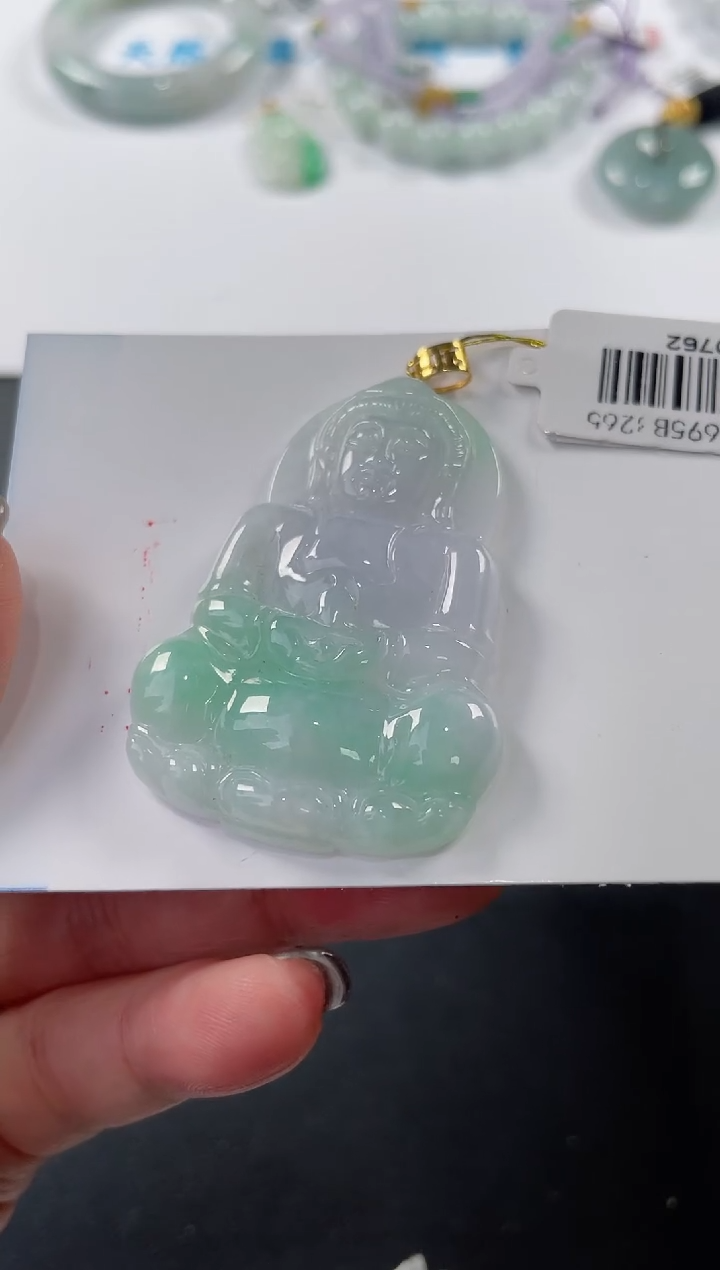 颈饰未镶嵌翡翠基地发货H2775