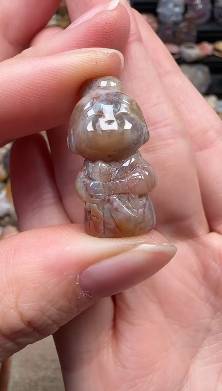 颈饰未镶嵌硅化珊瑚（珊瑚玉）774