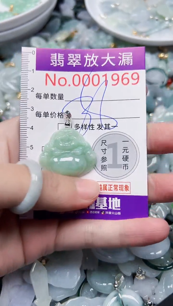 颈饰未镶嵌翡翠1969