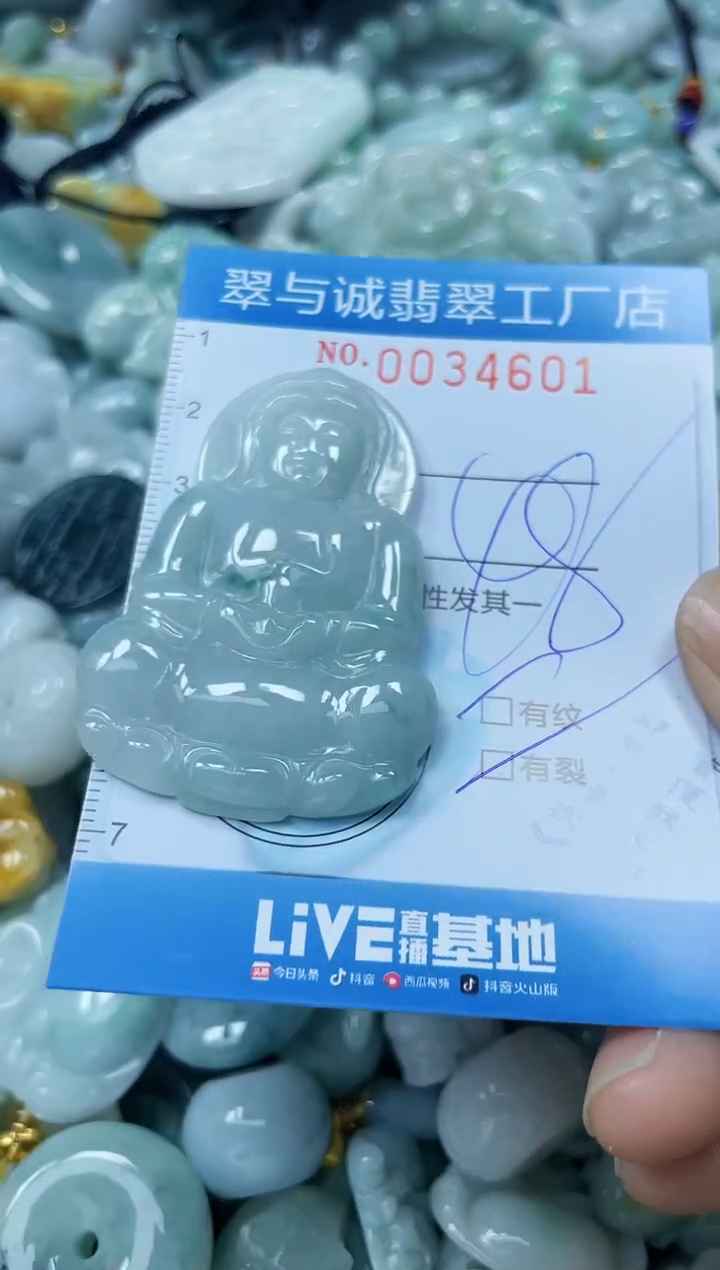 【闪购商品】翡翠颈饰未镶嵌闪购0034601