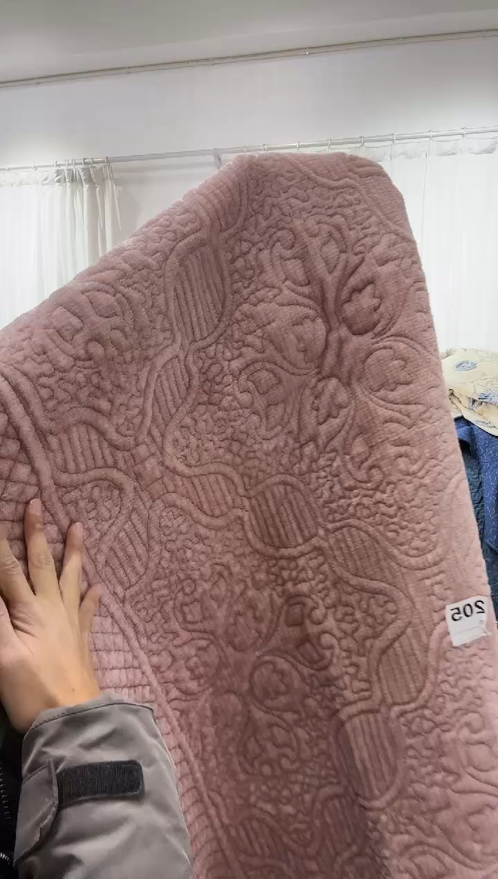 棉90*200绒垫子63号微瑕