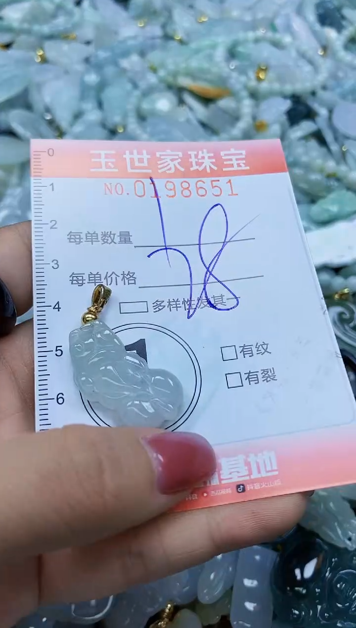 【闪购商品】翡翠颈饰未镶嵌闪购0198651